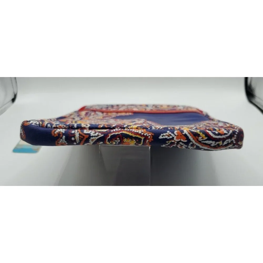 Plenty by Tracy Reese Laptop IPad Computer Bag Colorful Canvas Paisley NWT